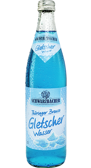 Flasche Gletscherwasser